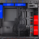 This isn’t exactly what my case looks like on the inside, but this diagram should give you a sense of where I had which fans after I rotated the front two intake fans to pull air directly into the case.